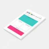 Dream Planner Journal-pagina Post-it® Notes (Schuin)