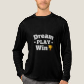 Dream PLAY. Win Tri-Blend Shirt (Voorkant volledig)