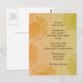 Dream Poem Briefkaart (Voorkant / Achterkant)