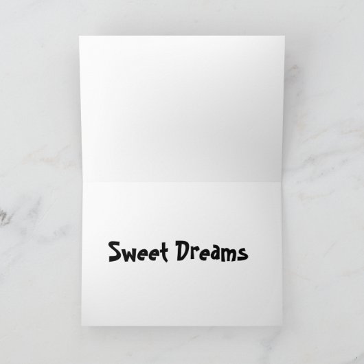 Dream Pony - Sweet Dreams Wenskaart Kaart (Binnen)