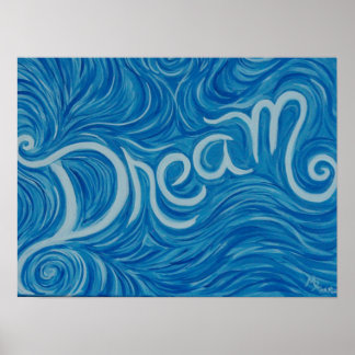 Dream Print op Canvas