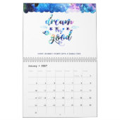 Dream. Probeer het. Doe goed. Kalender (Jan 2027)