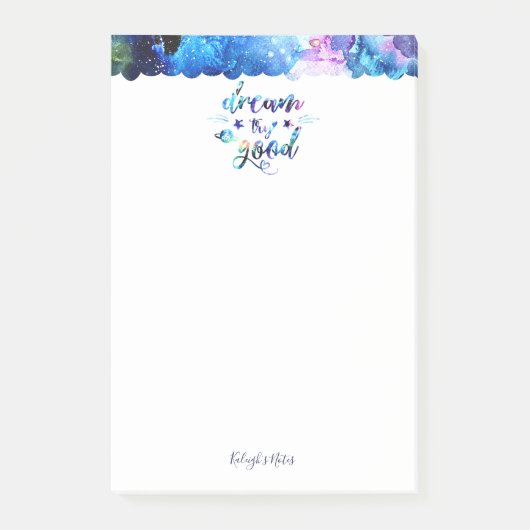 Dream. Probeer het. Doe goed. Post-it® Notes (Voorkant)
