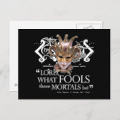 Dream Quote van Midzomer Night Briefkaart (Voorkant / Achterkant)