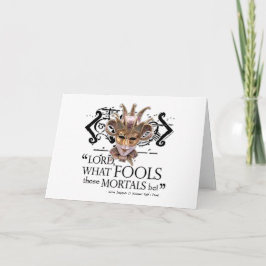 Dream Quote van Midzomer Night Kaart (Voorkant)