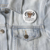 Dream Quote van Midzomer Night Ronde Button 5,7 Cm (In situ)