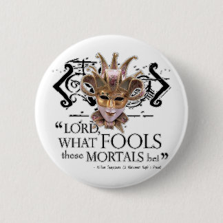 Dream Quote van Midzomer Night Ronde Button 5,7 Cm