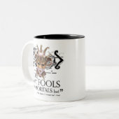 Dream Quote van Midzomer Night Tweekleurige Koffiemok (Voorkant links)