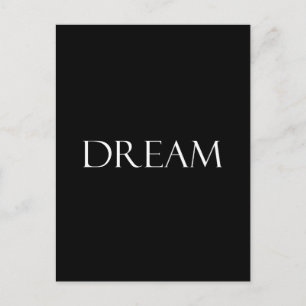 Dream Quotes Inspirerend Quote Briefkaart