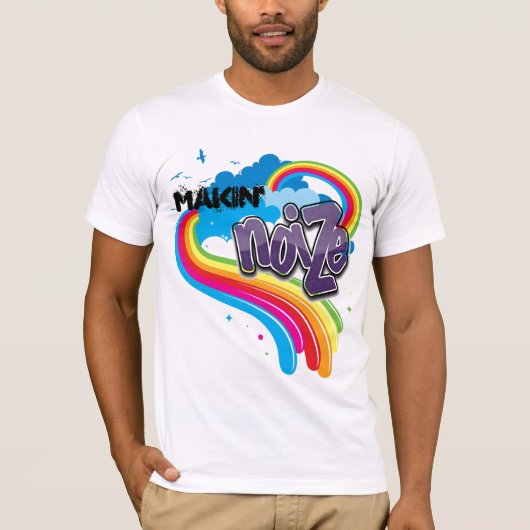 Dream Rainbow noIZe Limited Edition Summer T-Shirt (Voorkant)