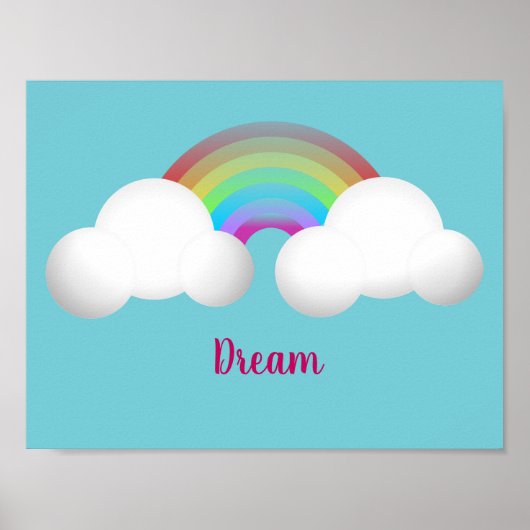 Dream Rainbow poster (Voorkant)