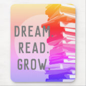 Dream.Read.Grow. Muismat (Voorkant)