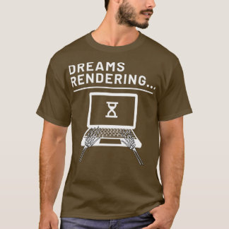 Dream Rendering Dark T-shirt