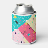 Dream Retro 80s patroon Blikjeskoeler (Blikje Voorkant)