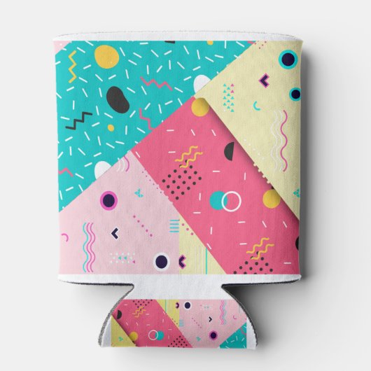 Dream Retro 80s patroon Blikjeskoeler (Achterkant)