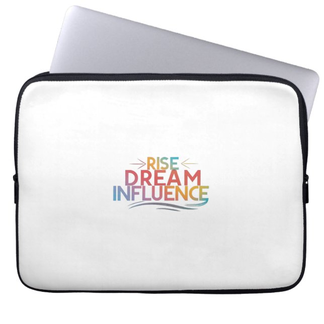 Dream Rise Laptop Sleeve (Voorkant)