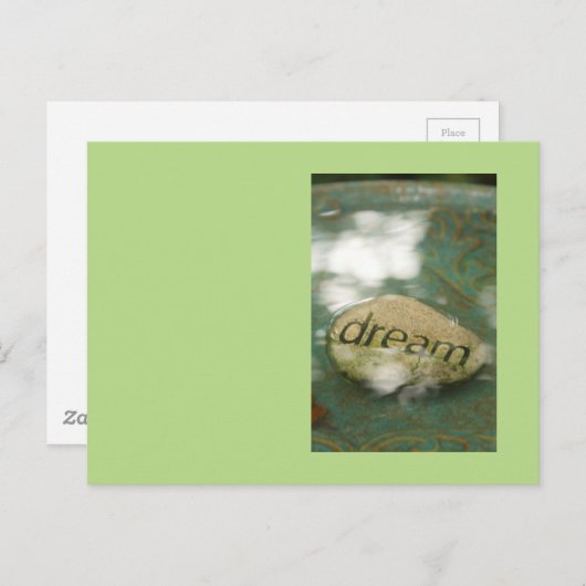 Dream Rock Briefkaart (Voorkant / Achterkant)