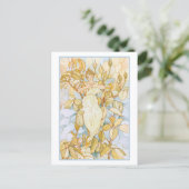 Dream Roos Buds Flower Fairy Briefkaart (Staand voorkant)