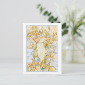 Dream Roos Buds Flower Fairy Briefkaart (Staand voorkant)