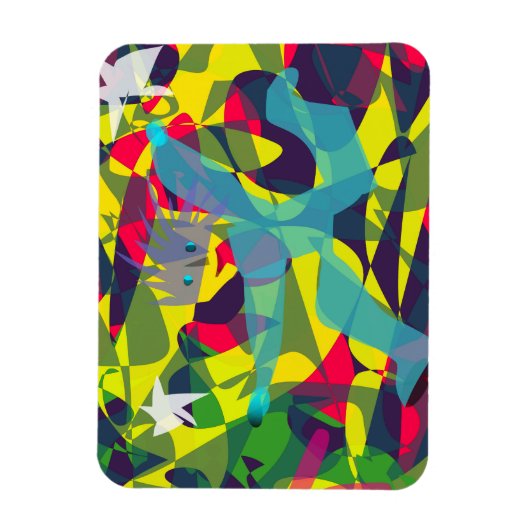 Dream Run Surreal Imagination Flexibele magneet (Verticaal)