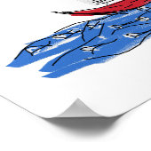 Dream Sail Live Zee Boat Seagulls Sketch Poster (Hoek)