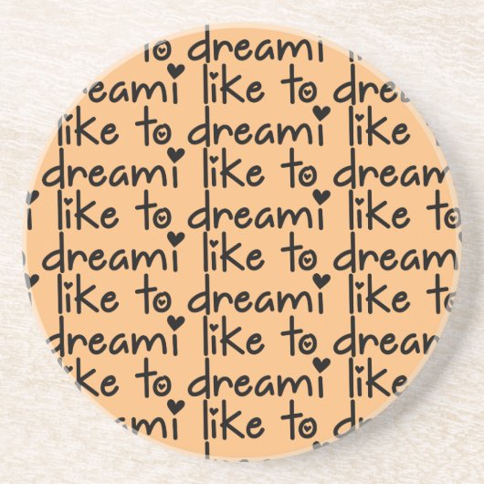 Dream Sandstone Drink Zandsteen Onderzetter (Voorkant)