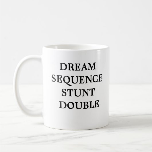 Dream Sequence Stunt Double Koffiemok (Links)