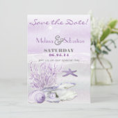 Dream Shore Beach Orchid WeddingSave the Date Save The Date (Staand voorkant)