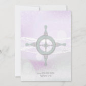 Dream Shore Beach Orchid WeddingSave the Date Save The Date (Achterkant)