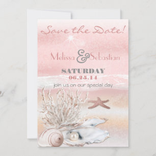 Dream Shore Beach Weddenschap Save the Date