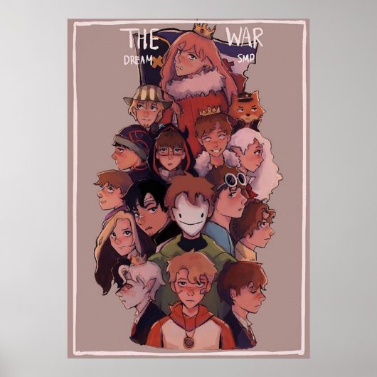 Dream Smp Geweldige Poster (Voorkant)