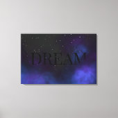 Dream Space Nebula Canvas Afdruk (Voorkant)