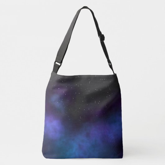 Dream Space Nebula Crossbody Tas (Achterkant)