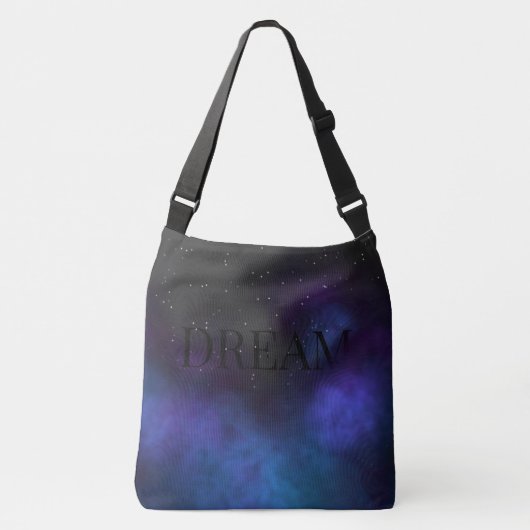 Dream Space Nebula Crossbody Tas (Voorkant)
