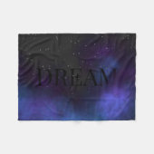 Dream Space Nebula Fleece Deken (Voorkant (Horizontaal))