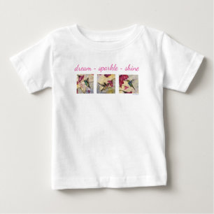 Dream Sparkle Shine Hummingbird Art Baby Tutu