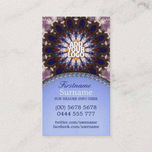 Dream Spirit Native Energy New age Visitekaartje (Voorkant)