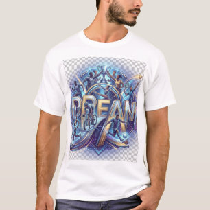 DREAM Sportskampioenschap Trofee Poster - Voetbal T-shirt