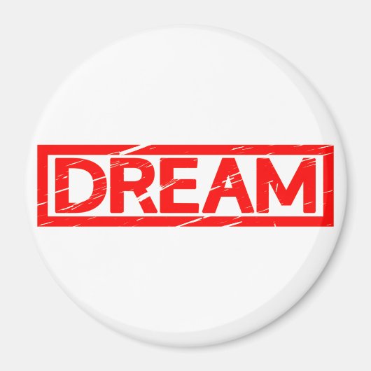 Dream Stamp Magneet (Voorkant)