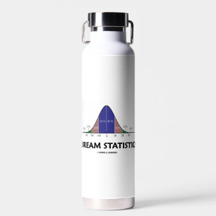 Dream Statistics Bell Curve Humor Waterfles