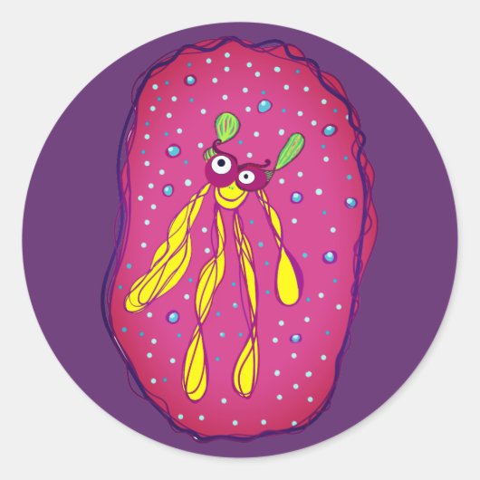 Dream Swimmer Bug Sticker (Voorkant)