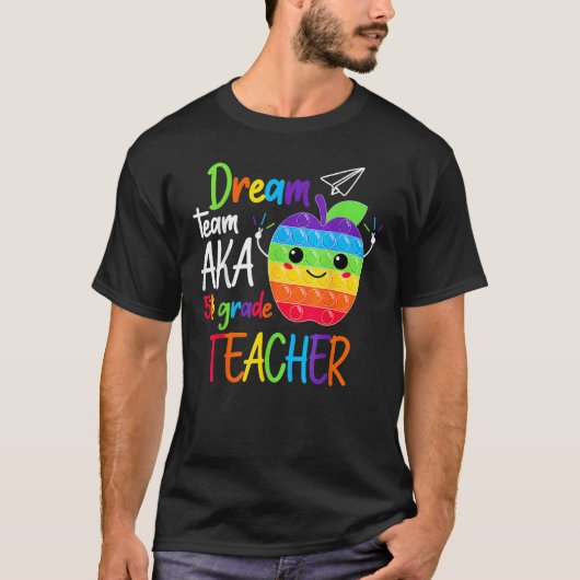 Dream Team aka 5e klas leraar Terug naar SCH T-shirt (Voorkant)