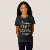 Dream Team Aka Hoofd Bemanner Leerschool T-shirt (Voorkant volledig)