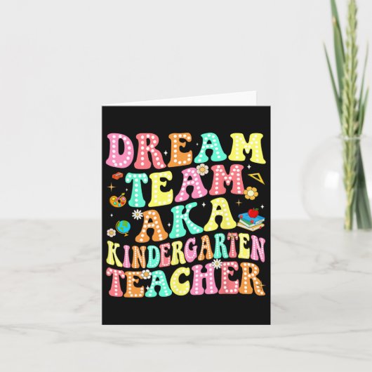 Dream Team Aka Kindergarten Kaart (Voorkant)