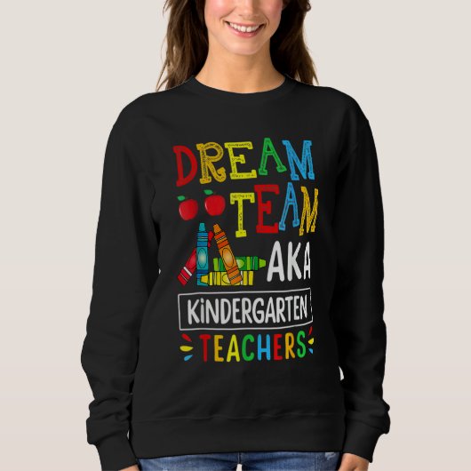 Dream Team Aka Kindergarten leraar terug naar Scho Trui (Voorkant)