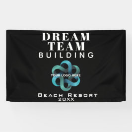 Dream Team Building Dream Company Logo Spandoek