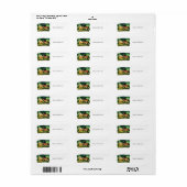Dream Team - IJslandse paarden Etiket (Full Sheet)