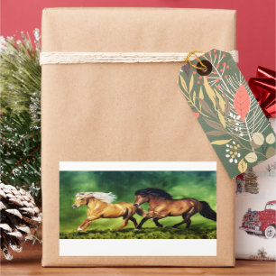 Dream Team-IJslandse paarden Rechthoekige Sticker