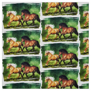 Dream Team-IJslandse paarden Stof