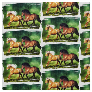 Dream Team-IJslandse paarden Stof